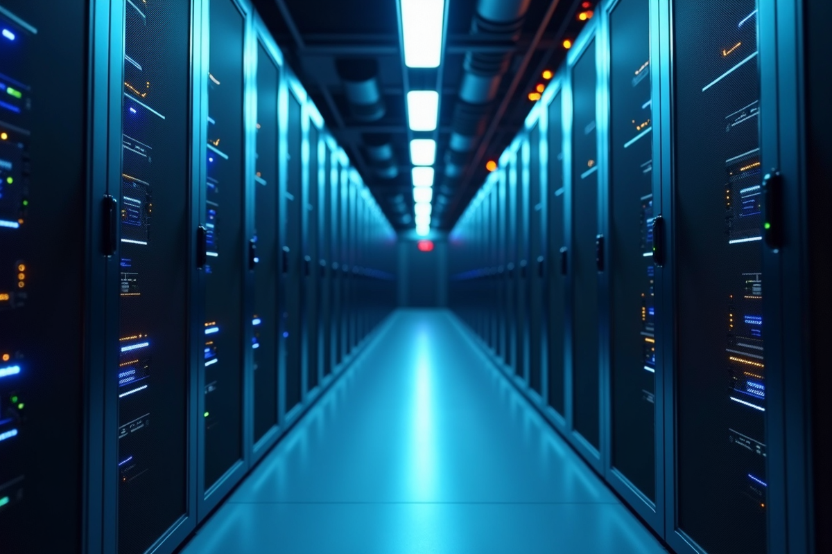 Modern cloud hosting data center infrastructure
